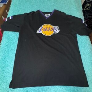 Lee Sport Los Angeles Lakers NBA Basketball T-Shirt Black‎ vintage LA